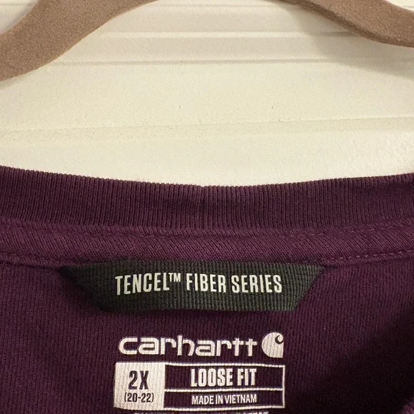 Carhartt Deep Purple Loose Fit Sweatshirt - Picture 3 of 3